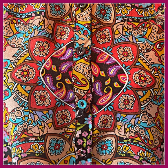 🌺JOHNNY WAS🌺/EUC/100% SILK,
“MANDALA SHEA,” MAXI DRESS/SMALL🌺 - Picture 7 of 17